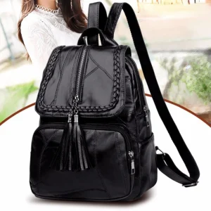 New-Fashion-Leisure-Women-s-Simple-Backpack-Travel-Soft-Pu-Leather-Handbag-Shoulder-Bags-for-Women