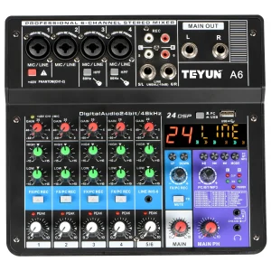 Portable-Sound-Mixing-Console-6-Channels-Bluetooth-Soundcard-USB-Play-Record-Computer-Playback-Audio-Mixer-Broadcast