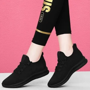 Women-s-Breathable-Non-slip-Platform-Fashion-2024-Autumn-New-Casual-Shoes-Korean-Running-Shoes-Black
