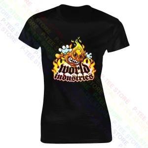 World-Industries-Flameboy-Luchador-Skate-Women-T-shirt-Lady-Shirt-New-Daily-Natural-Hot-Deals-Female