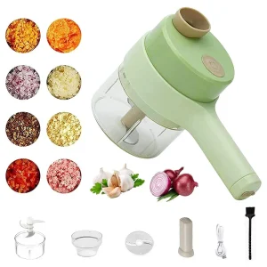 4-in-1-Electric-Vegetable-Cutter-Set-Handheld-Garlic-Mud-Masher-Chopper-For-Chili-Onion-Ginger-1