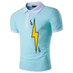 Lightning-Printing-Color-blocking-Men-s-Short-sleeved-Shirt-Summer-New-Polo-T-shirt-3