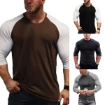 New-Autumn-Men-s-Long-Sleeve-T-Shirts-Casual-Stitching-Raglan-Sleeve-Crew-Neck-T-Shirt-5